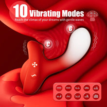 Load image into Gallery viewer, Clitoral Stimulator Mini Vibrator with 10 Vibrating Modes G Spot Nipple Masturbator
