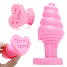 Load image into Gallery viewer, Aimitex Ice Cream Colorful Silicone Butt Plug Anal Expansion plug
