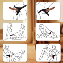 Load image into Gallery viewer, Yeain Wearable Double-headed Thrusting Dildo Vibrator For LGBT