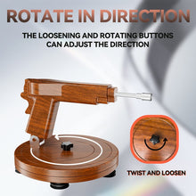 Load image into Gallery viewer, Sheyay Vintage Style Wooden Retractable Female Masturbation Dildo Machine