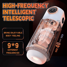 Load image into Gallery viewer, 9 - Freq Smart Retractable Heating Masturbator