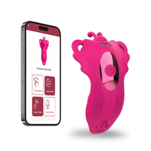 Load image into Gallery viewer, Butterfly Wearable Panty Clitoral Stimulation Vibrator