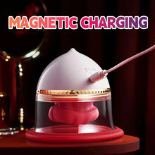 Load image into Gallery viewer, Angel Kiss Mouth Biting Vacuum Suction Breast Massager