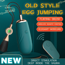 Load image into Gallery viewer, Pendant Jumping Egg Heated Remote Control Bouncing Masturbator