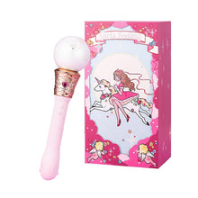 Load image into Gallery viewer, Girls Feeling 2-in-1 Unicorn Fairy Wand Vibrator with 8 suction &amp; 10 vibrating modes