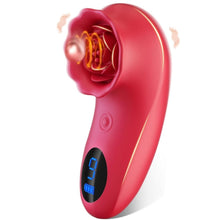 Load image into Gallery viewer, Rose Sex Toy Mini Vibrator for Womens Tapping Vibrating sex toy