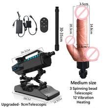 Load image into Gallery viewer, Fully Automatic Telescopic Dildo Machine Female Masturbator