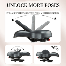 Load image into Gallery viewer, Helibo Bike Massage Pad Dildo Machine With Remote Control
