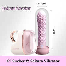 Load image into Gallery viewer, Monster K1 Sex Suction Vibrator With G Spot Vibrator Set
