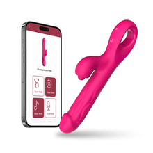 Load image into Gallery viewer, Jinny 4 In 1 Clitoris Tapping G-spot Expansion Vibrator App Control