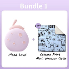 Load image into Gallery viewer, Moon Love Rabbit 2 in 1 Suction Egg Clitoral G Spot Vibrator Set