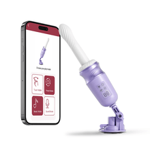 Load image into Gallery viewer, Pure Moon 7 Thrusting Heating Dildo Machine G Spot Vibrator With APP Control