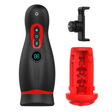 Load image into Gallery viewer, Nebula 9 Sucking Vibration Heating Male Stroker with Phone Holder