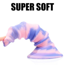 Load image into Gallery viewer, AIMITEX Gold Silicone Screw Super Thick Penis Butt Plug Anal Sex Toy