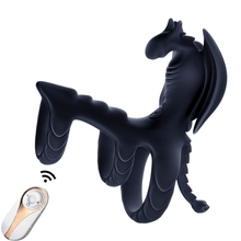 Load image into Gallery viewer, Penis Rings Dragon-Shape Male Sex Toys with 10 Vibration Modes