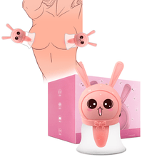 Load image into Gallery viewer, Bobo Rabbit Sexy Breast Stimulation Breast Massager Licking Sucker