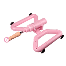 Load image into Gallery viewer, Pink Wire-controlled Telescopic Silent Dildo Machine