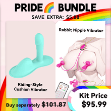 Load image into Gallery viewer, Riding-Style Cushion G Spot Vibrator For Intense Clitoral G-spot Anal Stimulation with APP