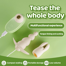 Load image into Gallery viewer, Sucking Vibrating Egg Pulse Female Vibrator Flirting Massager