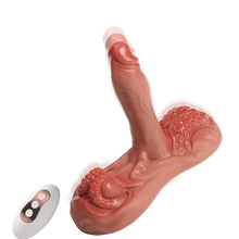 Load image into Gallery viewer, 4 in 1 Sit and Ride Monster Dildo Vibrator with Remote Control