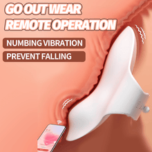 Load image into Gallery viewer, Wearable  Remote Control Vibrator for Female Clitoral Masturbation