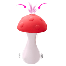 Load image into Gallery viewer, Mushroom Clitoral Sucking Stimulation Vibrator With Luminous Dust Cover
