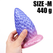 Load image into Gallery viewer, AIMITEX Super Large Strawberry Silicone Butt Plug Anal Sex Toy