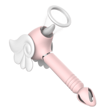 Load image into Gallery viewer, Magic Wand 4 in 1 Vacuum Suction Thrusting Clitoral G-spot Vibrator