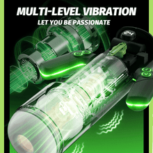 Load image into Gallery viewer, Handle - Controlled Male Masturbation Cup 9 - frequency telescopic movement Sucking Vibration