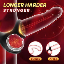 Load image into Gallery viewer, 3 In 1 Spherical Vibrating Anal Plug Testicles Stimulator With cock Ring