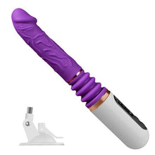 Load image into Gallery viewer, 5 Thrusting &amp; 8 Vibrating Dildo Machine with Handle and Sucker