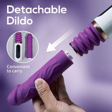 Load image into Gallery viewer, 5 Thrusting &amp; 8 Vibrating Dildo Machine with Handle and Sucker