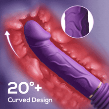 Load image into Gallery viewer, 5 Thrusting &amp; 8 Vibrating Dildo Machine with Handle and Sucker
