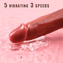 Load image into Gallery viewer, 9.17In 5 Beads Rotating Swing 8 Vibrating Dildo remote control