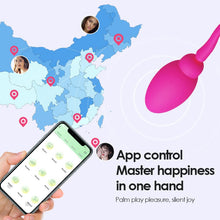 Load image into Gallery viewer, Tadpole Jumping Egg Vibrator Female G-spot Remote Control APP