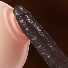 Load image into Gallery viewer, 8.6-In Vibrating Thrusting Swing Thick Long Lifelike Dildo With Remote Control