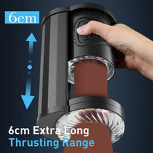 Load image into Gallery viewer, Piston-Style Manual Thrusting Detachable Male Masturbator