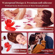 Load image into Gallery viewer, Rose kneader 10 Vibration &amp; Pinching Breast Stimulator with Petal Kneading