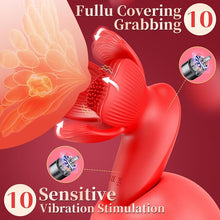 Load image into Gallery viewer, Rose kneader 10 Vibration &amp; Pinching Breast Stimulator with Petal Kneading