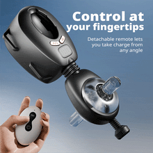 Load image into Gallery viewer, Darth Vader Wearable 9 Thrusting Vibration Male Masturbator With Remote