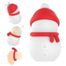 Load image into Gallery viewer, Christmas Snowman Sexual Stimulator 3 Speed And 2 Frequency Vibration Modes Semen Locking Functions