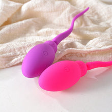 Load image into Gallery viewer, Tadpole Jumping Egg Vibrator Female G-spot Remote Control APP