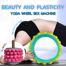 Load image into Gallery viewer, Yoga Wheel Simulated Penis Sex Machine Relieve Fatigue