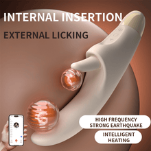 Load image into Gallery viewer, P8 Soft Tongue Licking Rotation G Spot Vibrator
