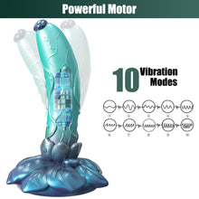 Load image into Gallery viewer, AIMITEX Rose Silicone Dildo Anal Plug Alien Cute Penis
