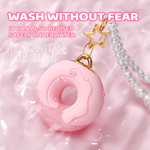 Load image into Gallery viewer, GALAKU Donut Pearl Chain APP Diving Egg Female Masturbator