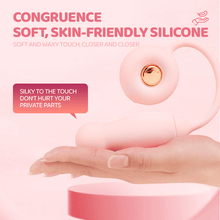 Load image into Gallery viewer, Donut 9 Frequency Vibrating Stretchable Heated Female Vibrator