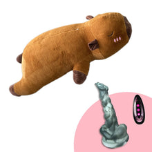 Load image into Gallery viewer, Plush Dildo Machine Thrusting Licking Dildo Machine Sex Toy With Remote Control