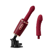 Load image into Gallery viewer, Honey 7 Thrusting Heating Sex Machine Vibrator with Sucker