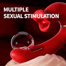 Load image into Gallery viewer, Rose Mucher Lip Biting &amp; Swing Clitoral G Spot Vibrator for Women
